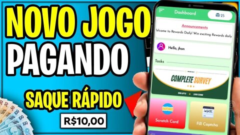 [VAZEI] ESSE JOGO que GANHA DINHEIRO de VERDADE e PAGA RÁPIDO (Saque hoje mesmo)