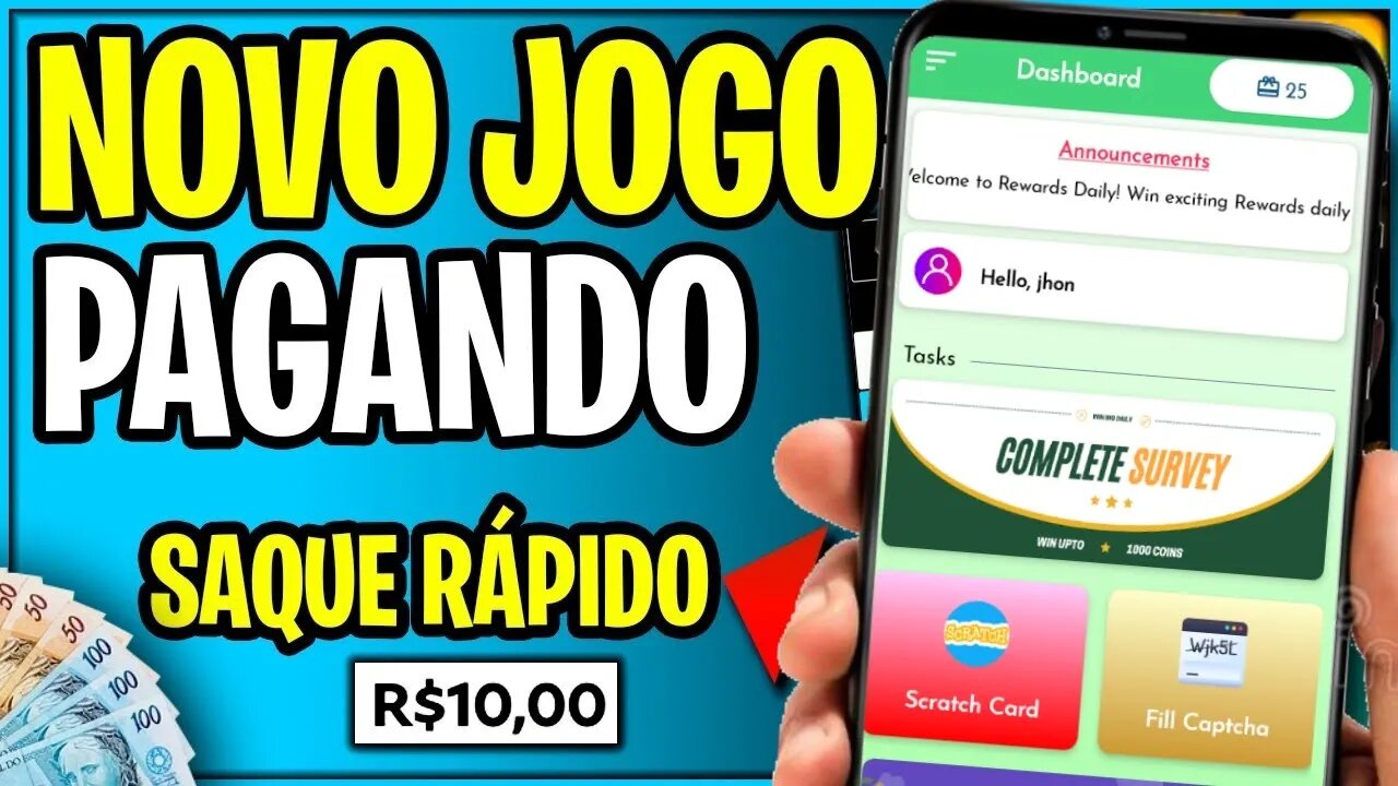[VAZEI] ESSE JOGO que GANHA DINHEIRO de VERDADE e PAGA RÁPIDO (Saque hoje mesmo)