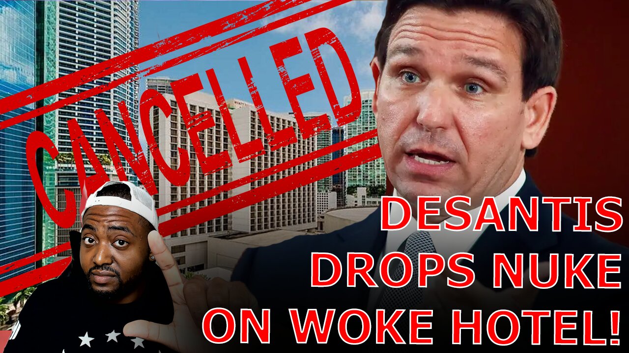 Ron DeSantis DROPS NUKE On WOKE Hyatt Regency Miami For Hosting Drag Show For Kids!