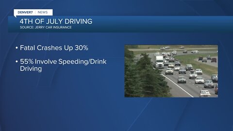 4th of July is a dangerous day to drive