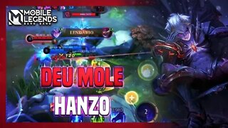 Foquei esse Hanzo a partida INTEIRA KKKKKKKKKKKKKK | MLBB