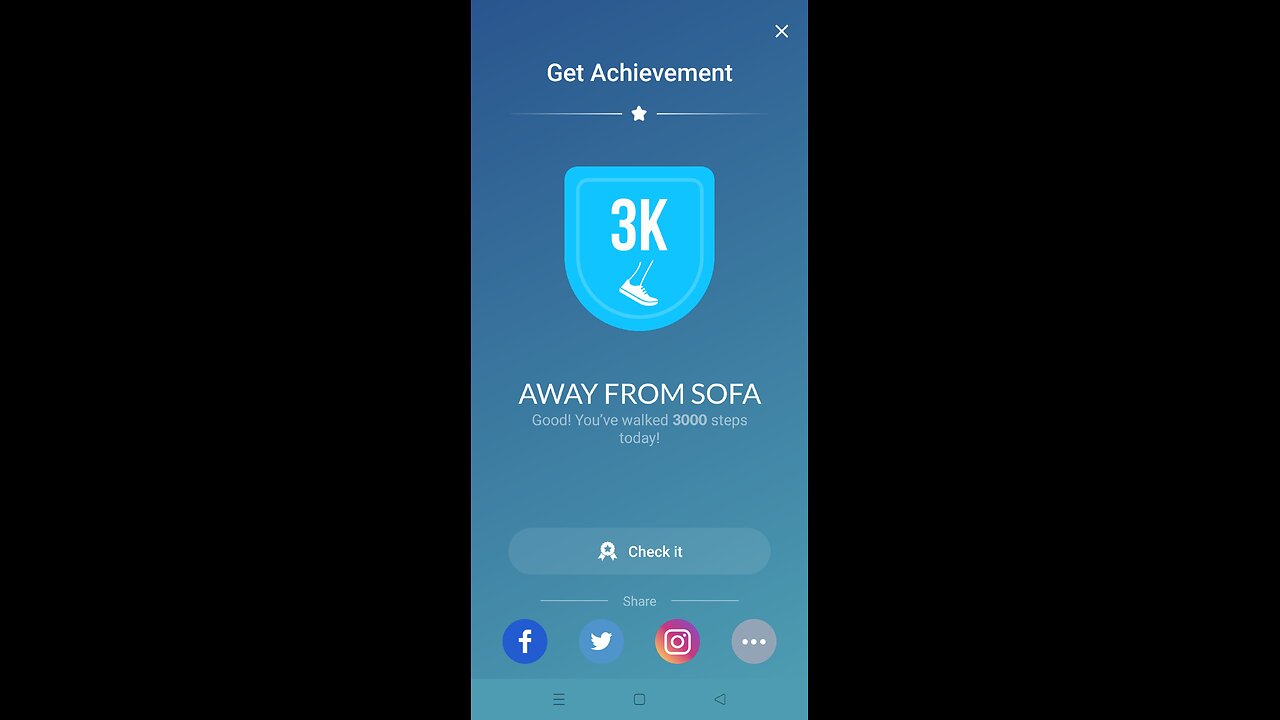 First day being active