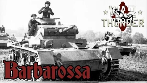 Barbarossa Historical Custom Battles - War Thunder - Live- Team G - WW II Tanks - Join Us