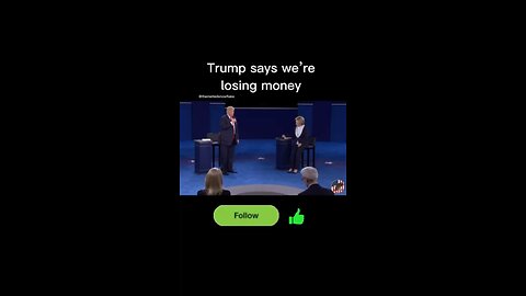Trump says we’re losing money