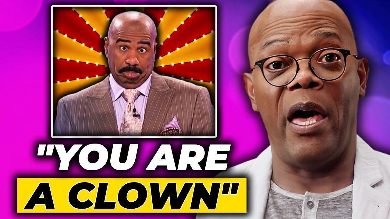 Samuel L. Jackson SLAMS Steve Harvey Over The KING of Comedy Title