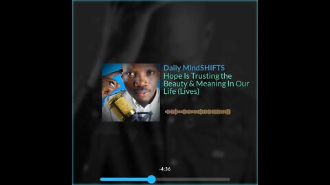 Daily MindSHIFTS Episode 30