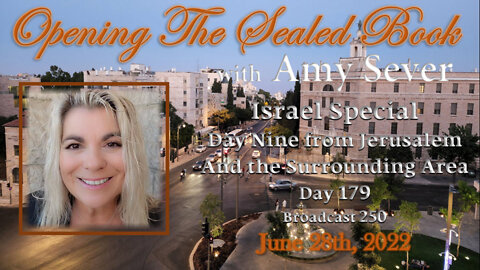 06/28 Hezekiah's Tunnels / Holy of Holies / The book of Tobias / SEE This Beautiful Land!