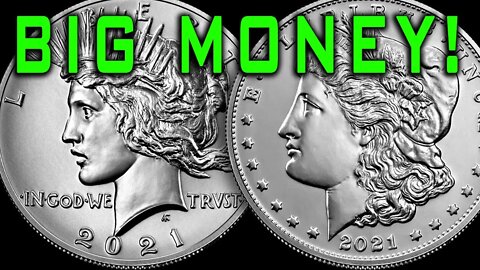 ALERT! 2021 Morgan & Peace Dollars Available From Dealers Selling For BIG BUCKS!