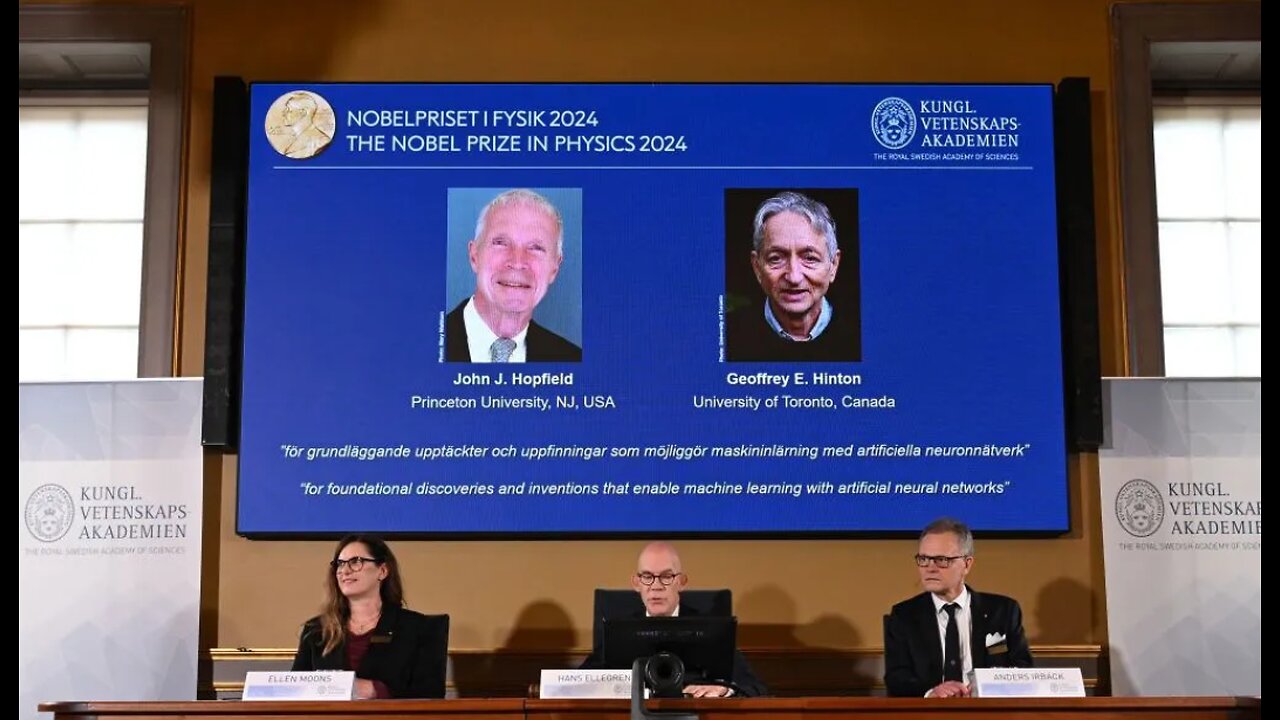 Godfather of AI' shares Nobel Physics Prize