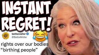 Bette Midler Gets DESTROYED On Twitter For INSANE Tweet About Women!