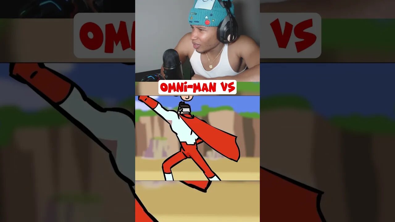 Omni - Man Vs Saitama "ANIMETOONS" #shorts #animation #meme #reaction #funny