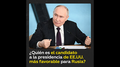 Putin sobre las elecciones en EE.UU.: No cambiará nada para Rusia