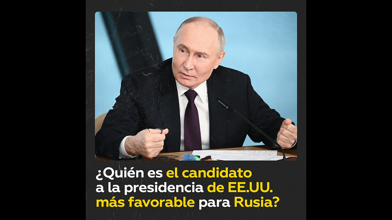 Putin sobre las elecciones en EE.UU.: No cambiará nada para Rusia
