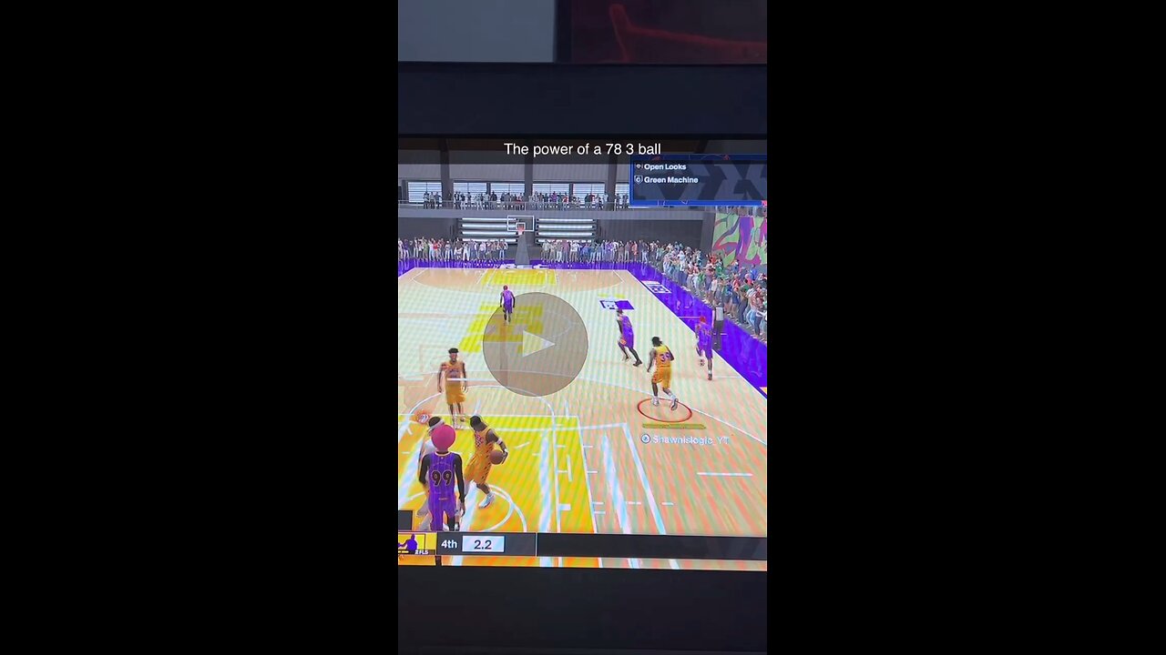 The power of a 78 3 pointer in nba 2k24