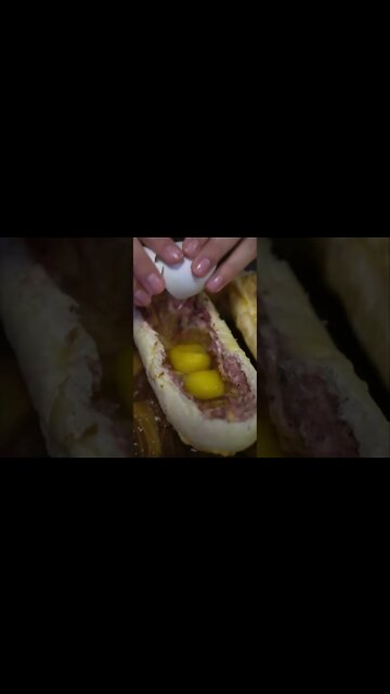 baguete com ovo #shorts