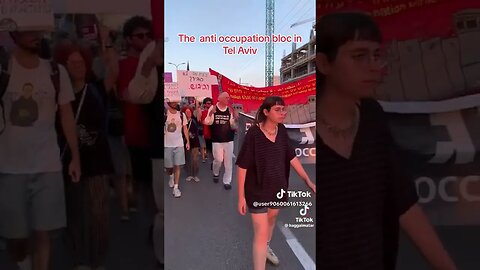 The anti #occupation March #TelAviv #Israel #israelioccupation #politics