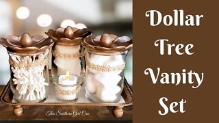 Everyday Crafting: Dollar Tree Vanity Set