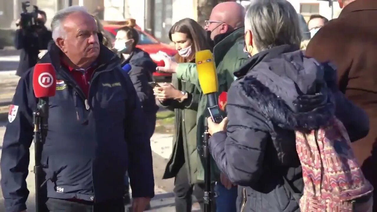 Earthquake in Petrinja-Croatia