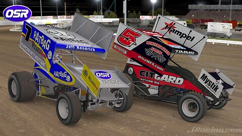 iRacing Dirt: 360 Sprint Car Racing Action at Knoxville Raceway