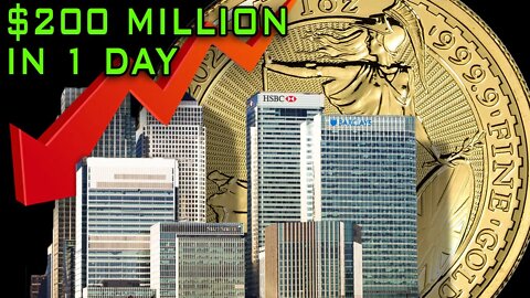 Largest Bank In Europe Lost $200 Million In One Day On Gold Market