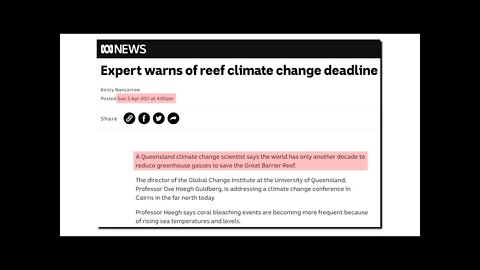 End Of The Great Barrier Reef : This Afternoon