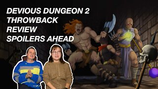 Devious Dungeon 2 Throwback Review - Spoilers Ahead - Played on PS4 and PS Vita