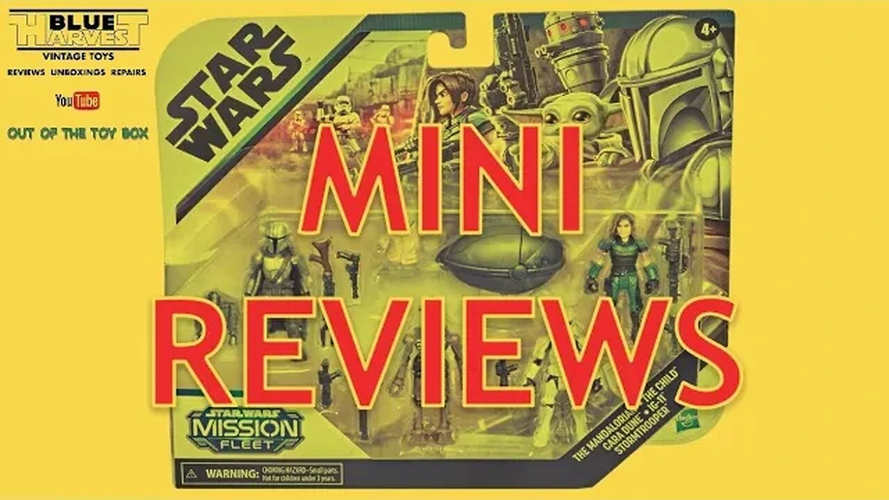 STAR WARS MISSION FLEET PROTECT THE CHILD MINI REVIEW