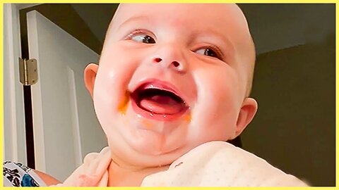 Tiny Laughs, Big Giggles: Babies Having the Best Time!
