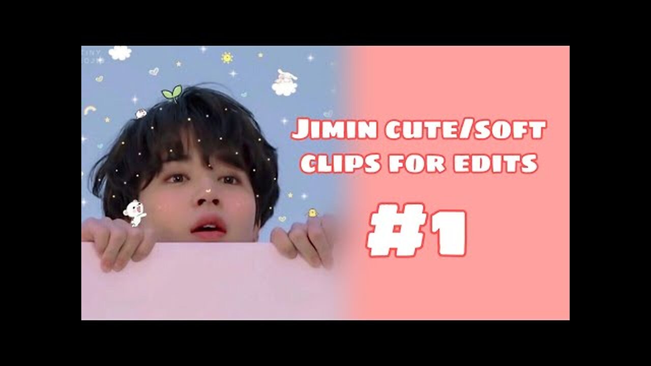 Jimin cute/soft clips for edits #1