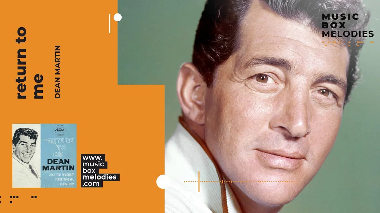 [Music box melodies] - Return To Me by Dean Martin