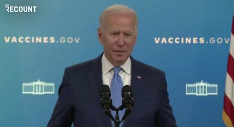 Sleepy Joe calls on all businesses to make "vaccines" a requirement for workers
