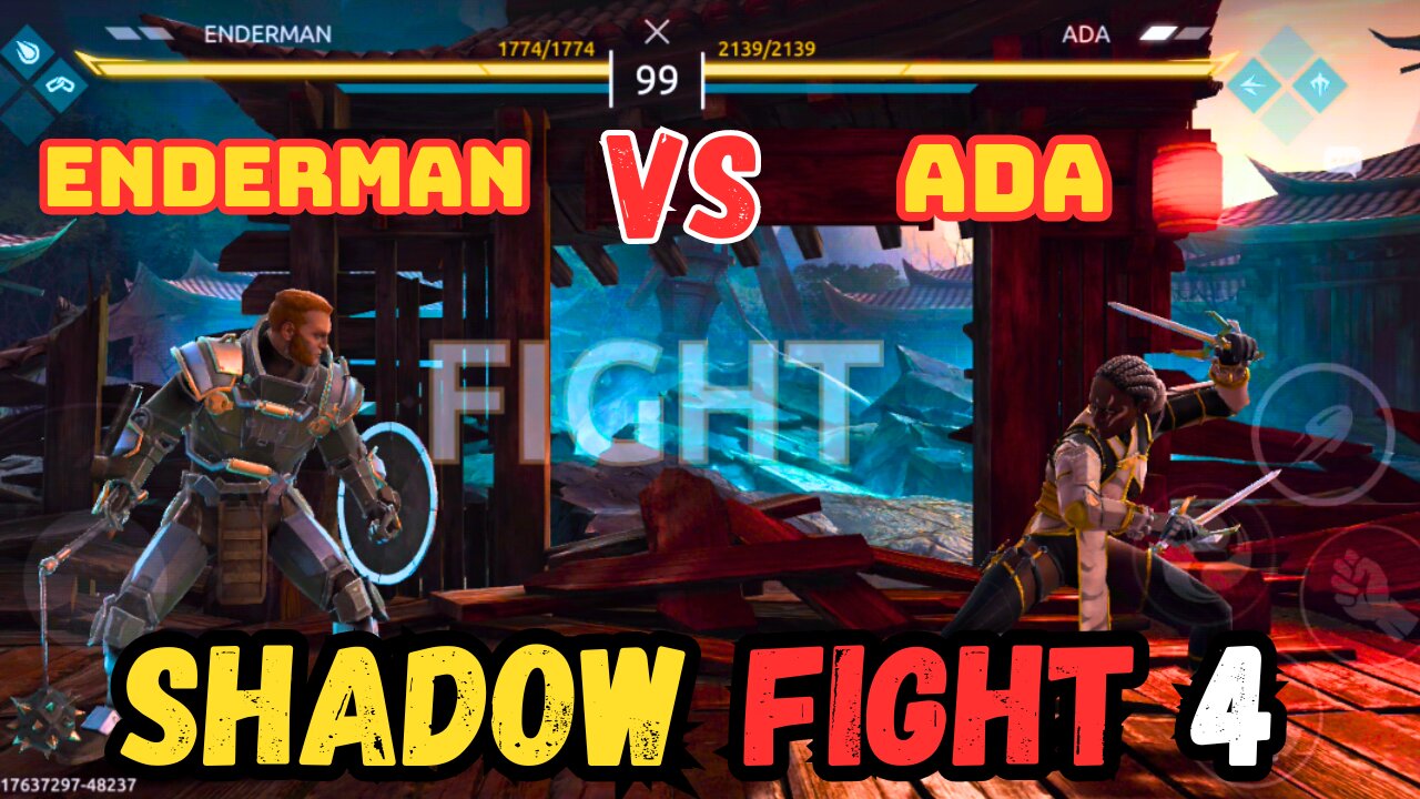 Shadow Fight 4 Mobile Phone Gameplay Navigating Through the Shadow Realm Adventure! #shadowfight4