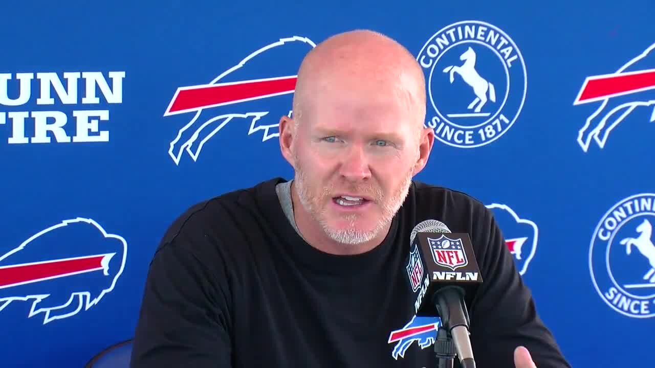 Sean McDermott preview week 1 game vs. Steelers