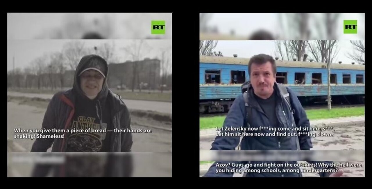 Ukraine: Mariupol locals call out Zelensky