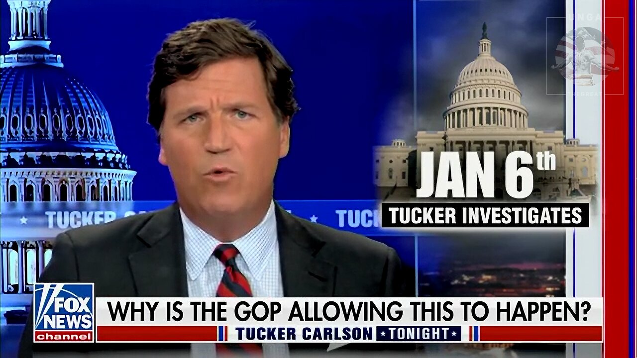 Tucker Carlson Questions GOP's Silence on New War on Trump Supporters