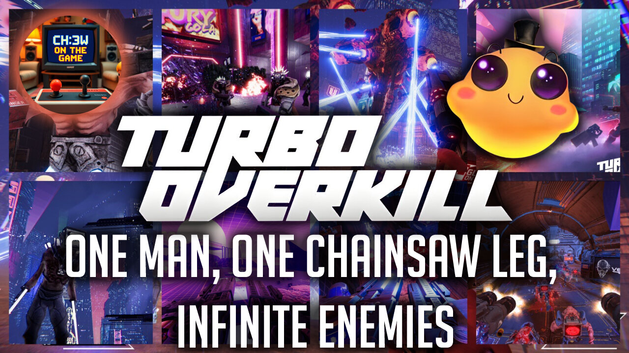 Endless Mode in Turbo Overkill – One Man, One Chainsaw Leg, Infinite Enemies