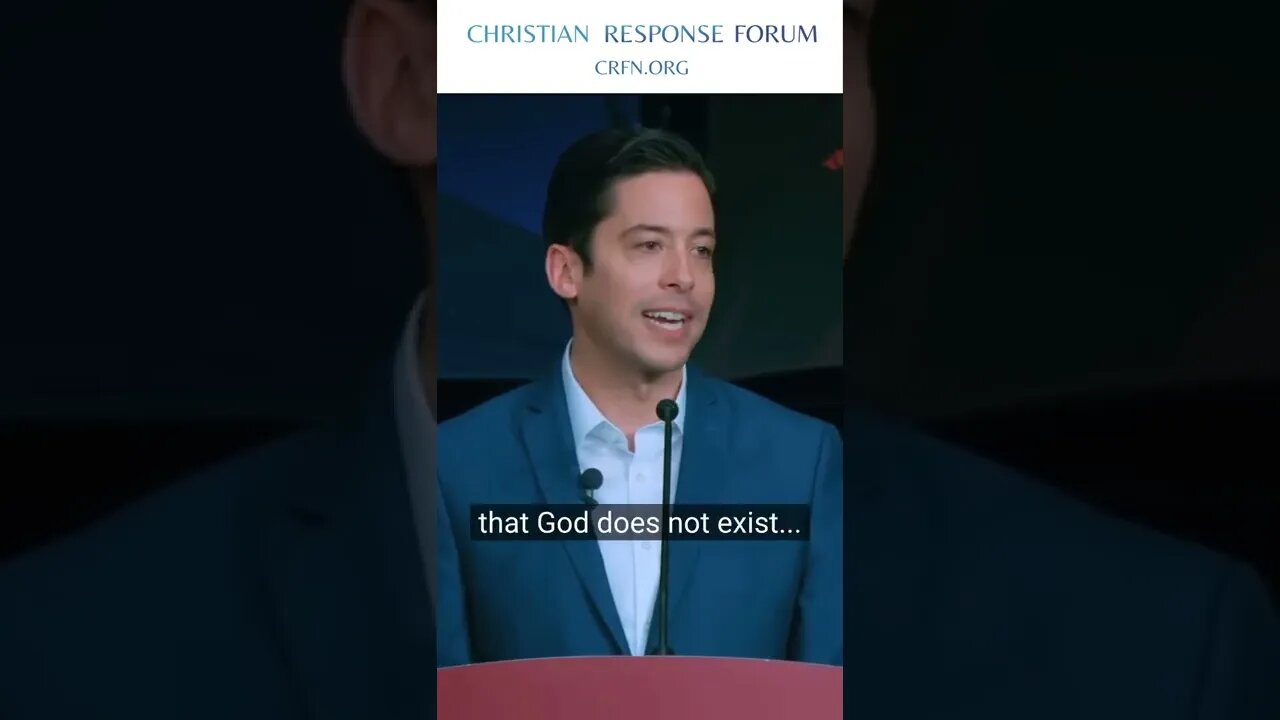 Michael Knowles - We cannot live by atheism - Christian Response Forum #shorts