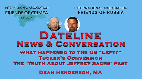 Fake U.S. Fake Left - Tucker's Conversion - The Truth About Jeffrey Sachs' Past