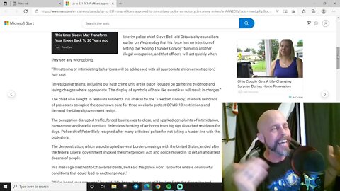 Police vs rolling thunder