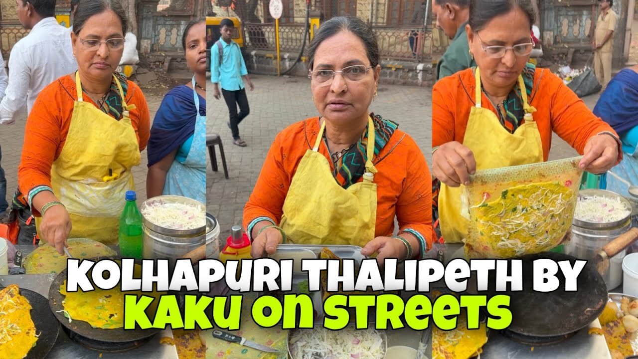 Kolhapuri Breakfast Thalipeth by Kaku 😍