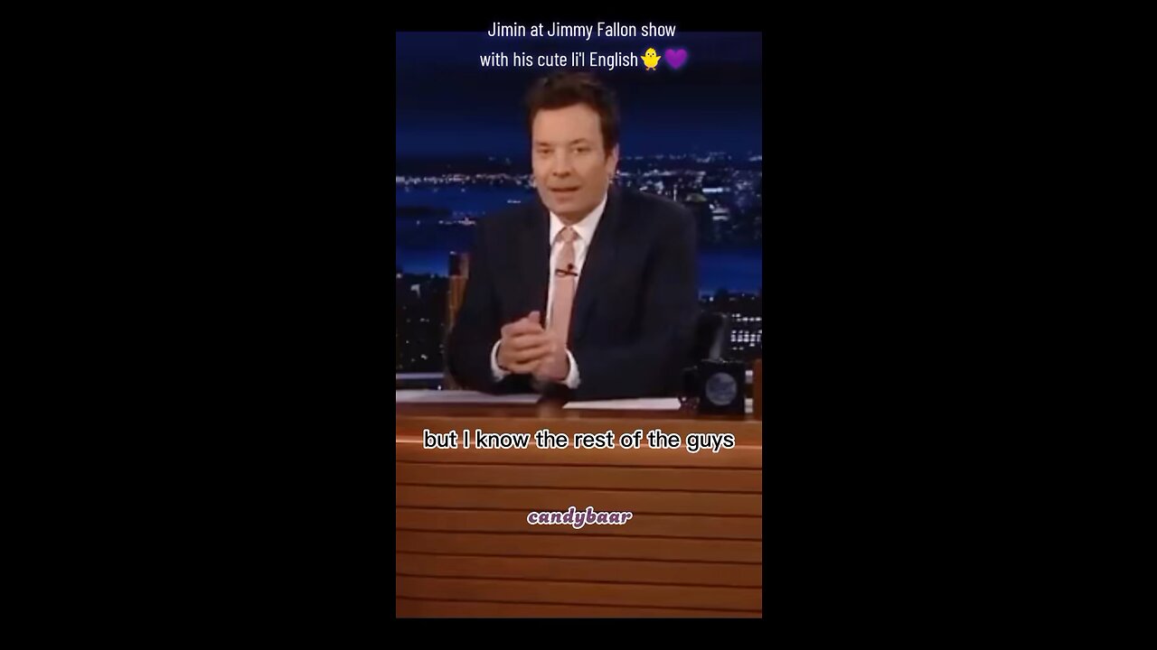 Jimin at show