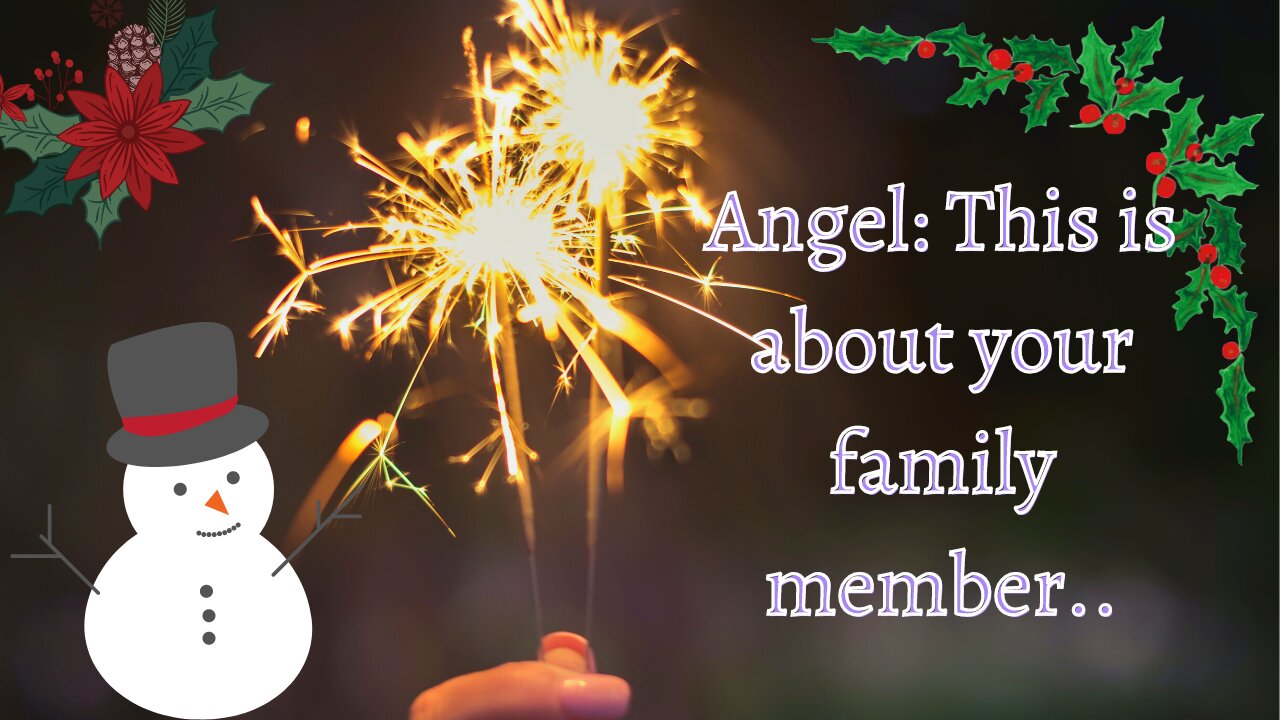 God Says Angel: This is about your family member.. | God Message For You Today #133