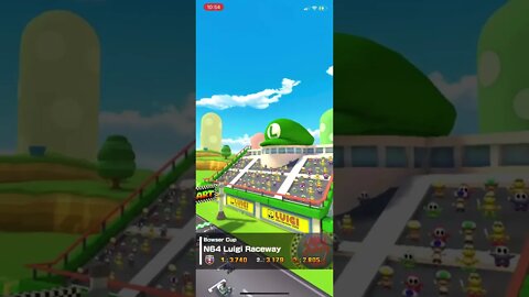 Mario Kart Tour - N64 Luigi Raceway Track Intro