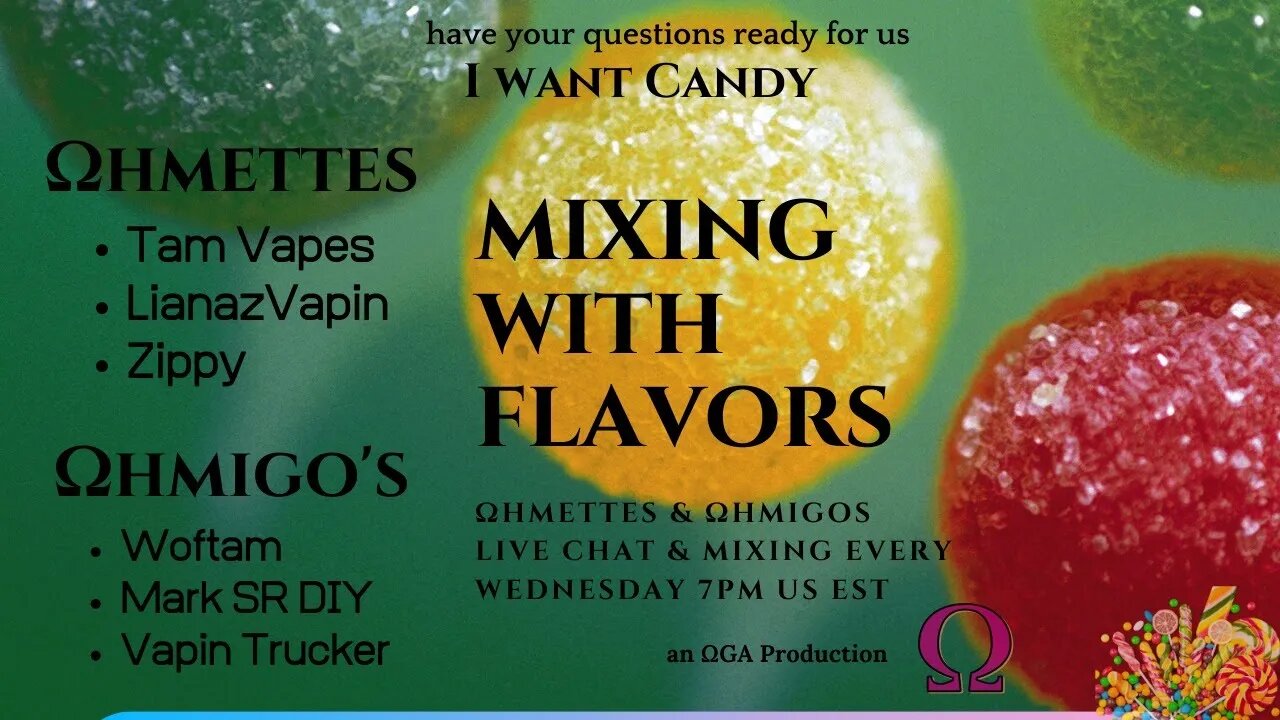 Mixing with Flavors: I want Candy