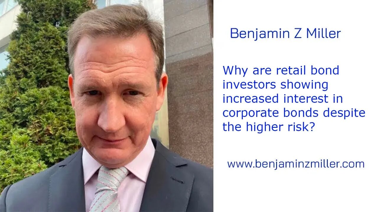 Why are retail bond investors showing increased interest in corporate bonds despite the higher risk?