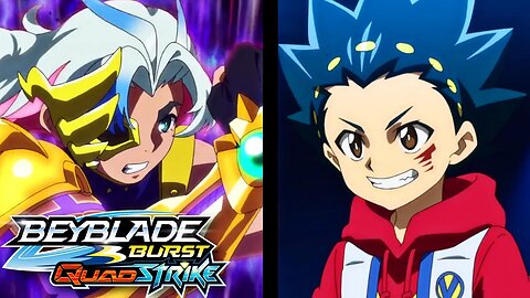 PAX VS VALT EP 21 BEYBLADE BURST QUAD STRIKE