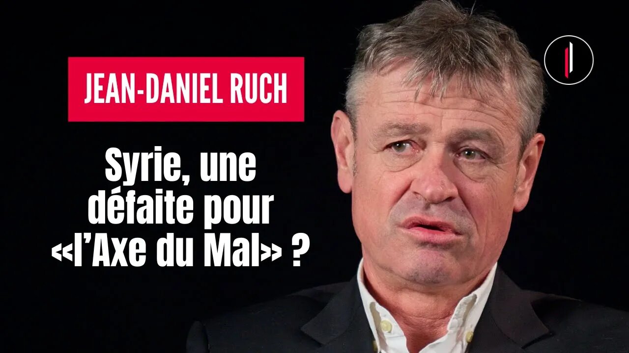 SYRIE, ISRAËL, UKRAINE... CONFIDENCES d'un ancien AMBASSADEUR SUISSE l Jean-Daniel Ruch