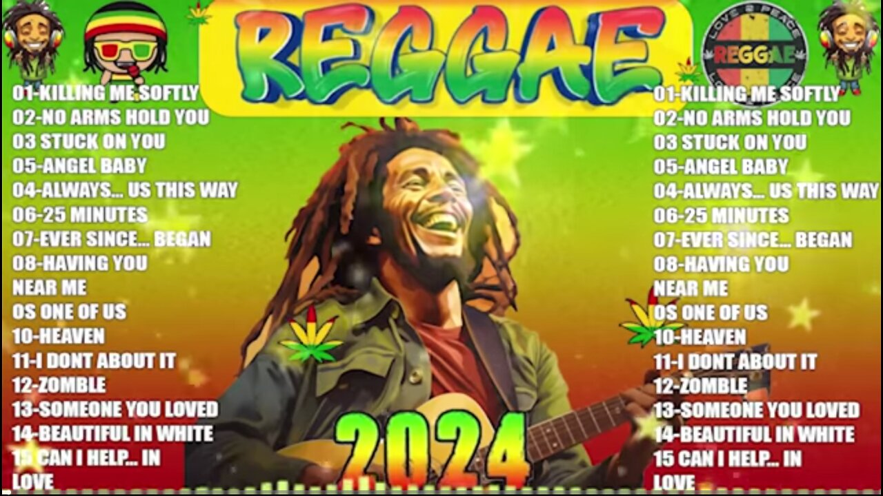 NEW BEST REGGAE MUSIC MIX 2024 - RELAXING ROAD TRIP REGGAE SONGS - THE BEST REGGAE HOT ALBUM