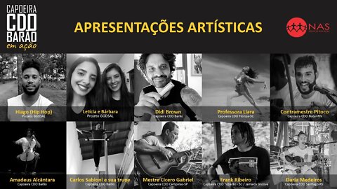 Apresentações Artísticas - CDO Barão em ação 2020