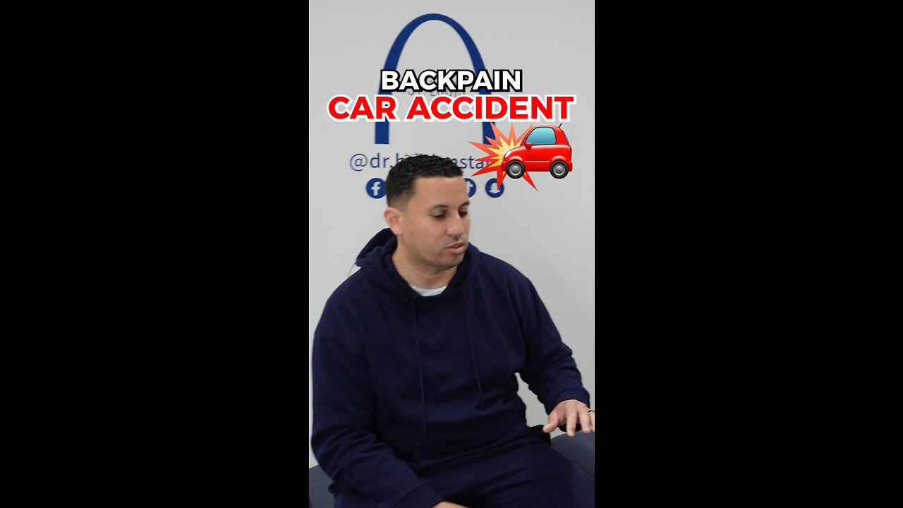 Car Accident Created The Worst Back Pain of His Life! #chiropractor #backpain #neckpain #headaches